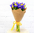 Весенний букет из ирисов и тюльпанов - Фото 1