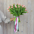 51 розовый тюльпан  - Фото 2