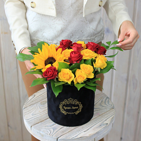 Букет из желтых роз купить недорого в Москве