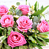 Букет альстромерии и розы в коробке - Фото 2