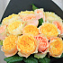 Букет из пионовидных роз Лимонный торт - Фото 5