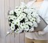 Букет белых хризантем - Фото 1