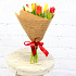 Букет тюльпанов Ноктюрн - Фото 2