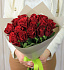 15 красных кенийских роз 40 см - Фото 1