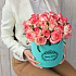 25 роз Джамиля в шляпной коробке - Фото 2