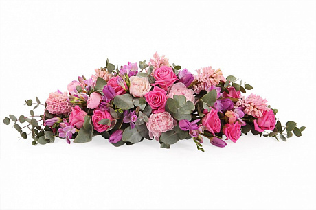 Цветы на президиум розовые - Фото 1