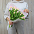 Букет из 25 розовых тюльпанов  - Фото 1