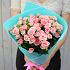 11 розовых кустовых роз - Фото 2