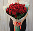 Букет красных кустовых роз - Фото 3