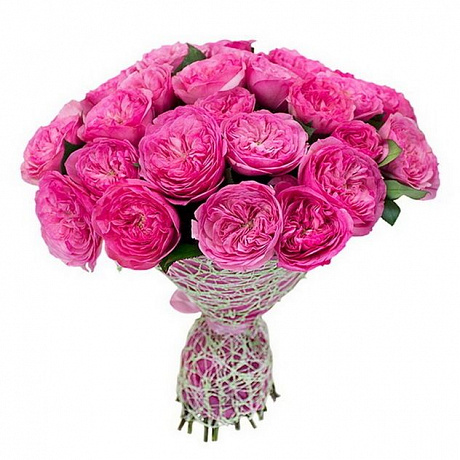 Букет из пионовидных роз Баронесса - Фото 1