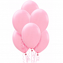 9 гелиевых розовых шаров для девочки