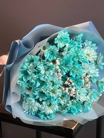 Букет  Голубое облако - Фото 1