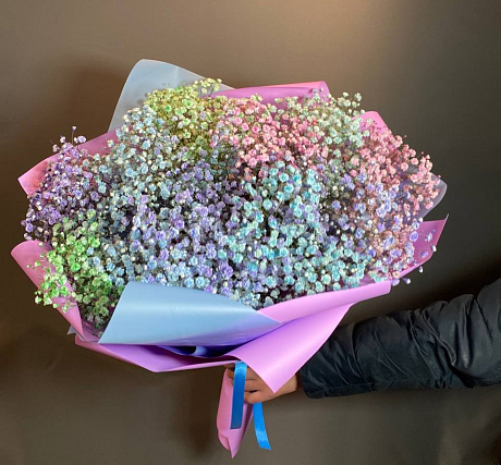 Букет из 11  гипсофил Облако Любви - Фото 1