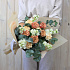 Букет из маттиолы и кустовых роз - Фото 4