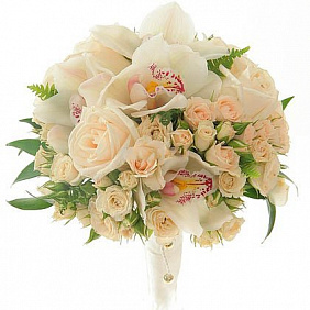 Букет невесты в цвете Айвори 