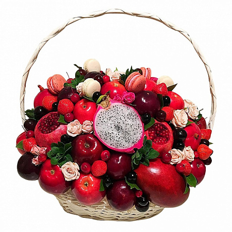 Корзина с ягодами и фруктами Желание - Фото 1