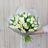 Букет 51 белый тюльпан  - Фото 6