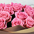 25 розовых роз 60см - Фото 3