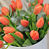 Оранжевые тюльпаны в шляпной коробке - Фото 4