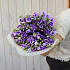 Букет фиолетовых эустом - Фото 5