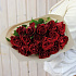 15 красных кенийских роз 40 см - Фото 4