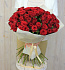 51 красная роза 60 см - Фото 1